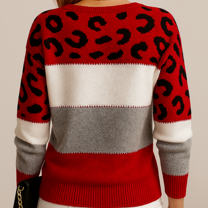 CHEYENNE – SUÉTER CON PATTERN CHIC Y MODERNO