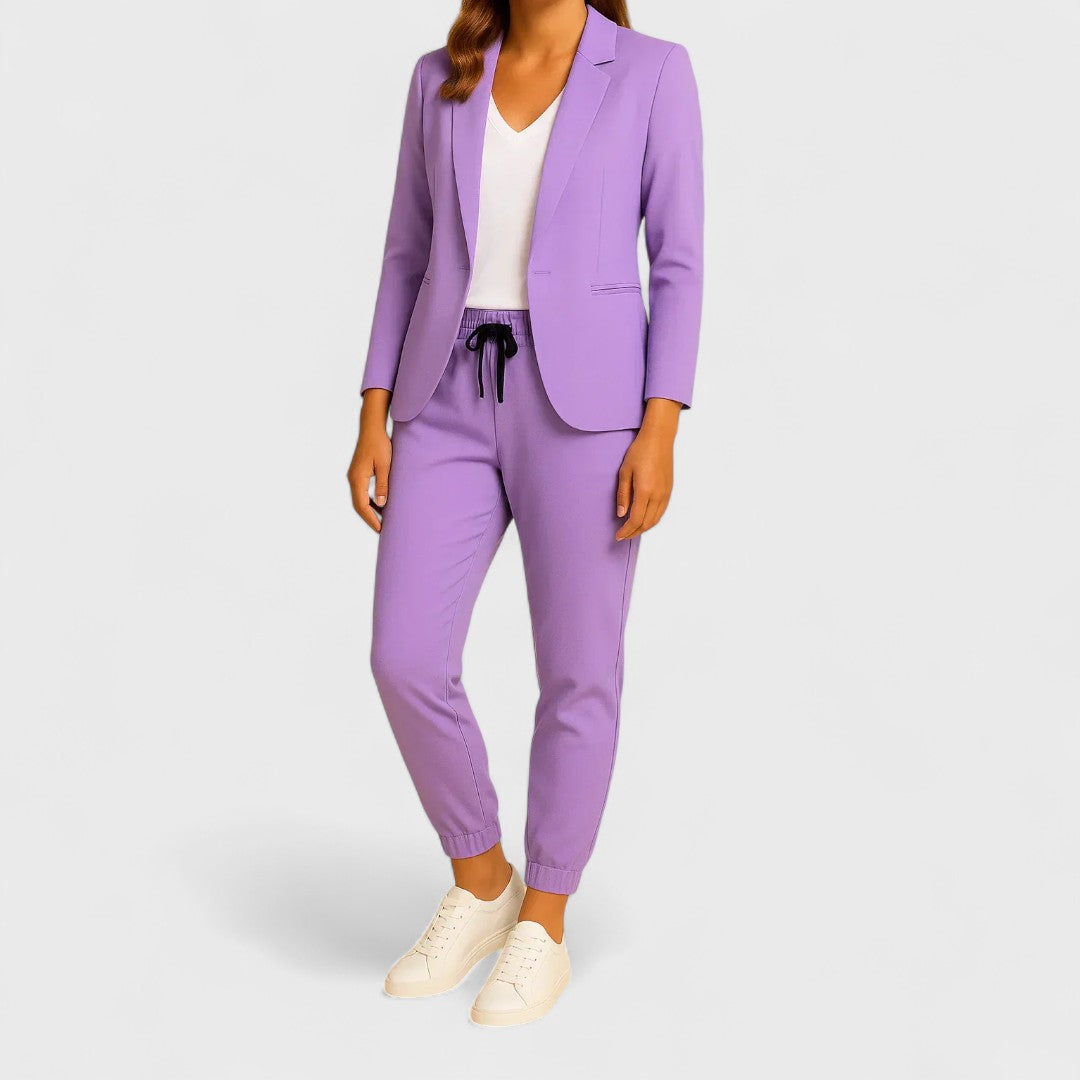 Anastazia - Conjunto elegante con chaqueta y pantalones