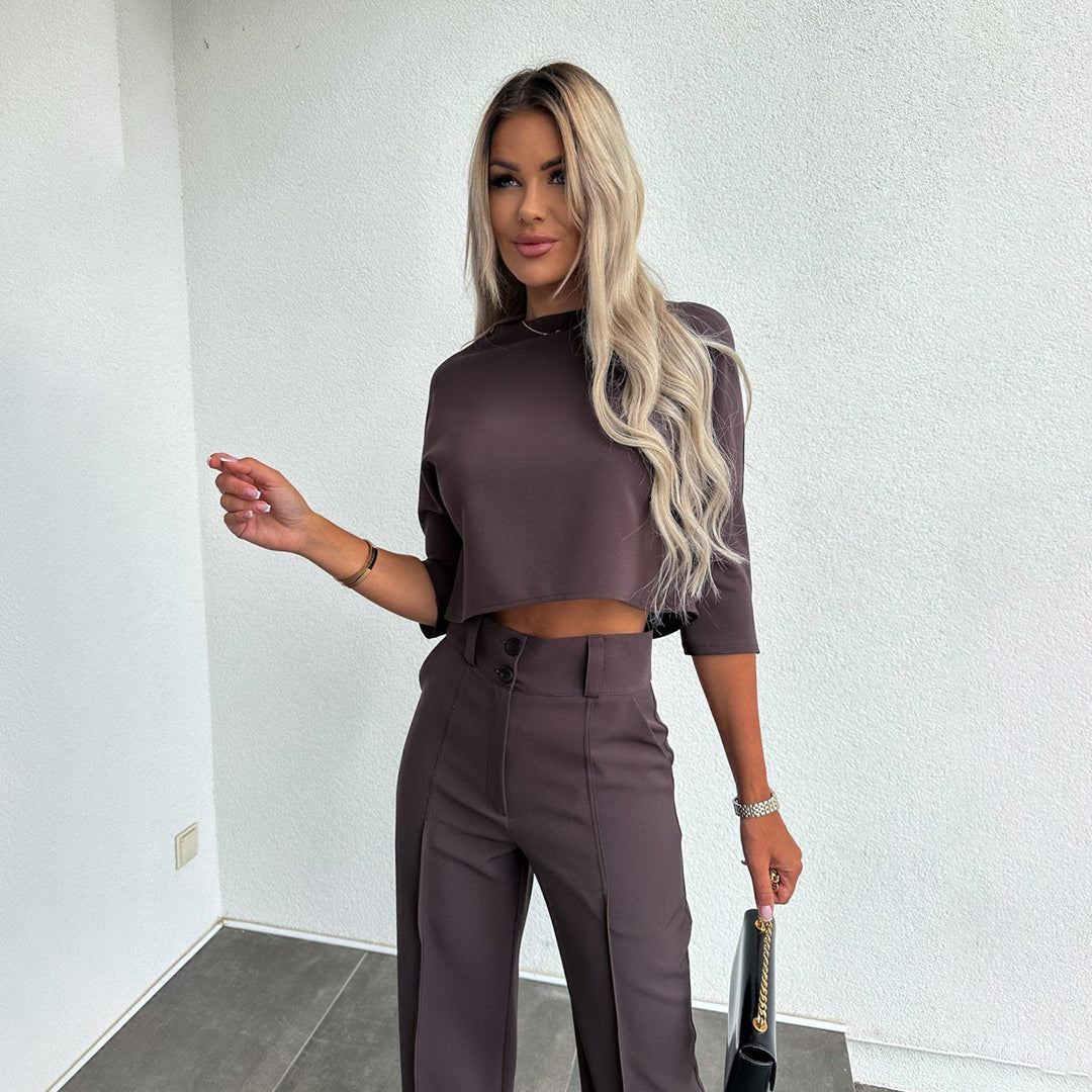 Nora – Conjunto Elegante de Dos Piezas