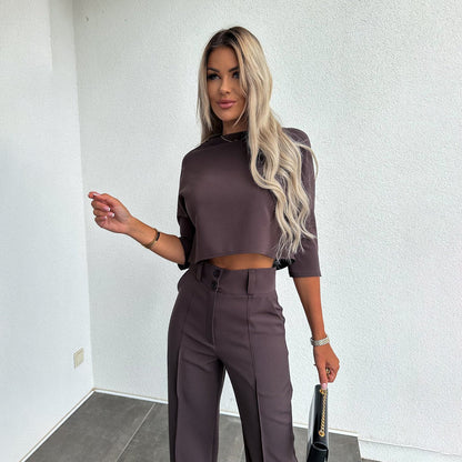 Nora – Conjunto Elegante de Dos Piezas