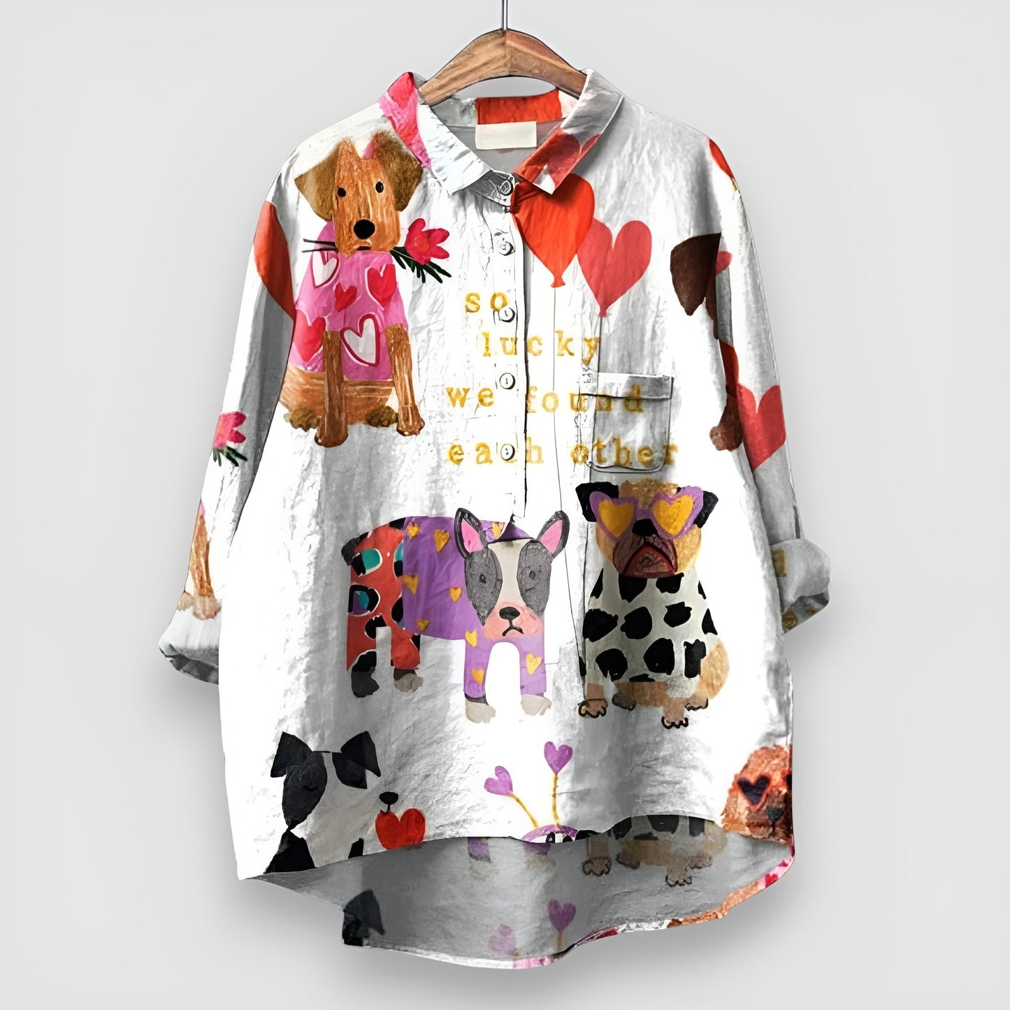 Lovira™ | 2025 – Blusa Puppy Love