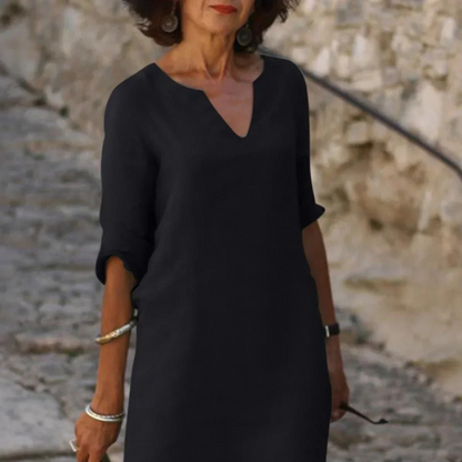 Josette | Vestido elegante con escote en V
