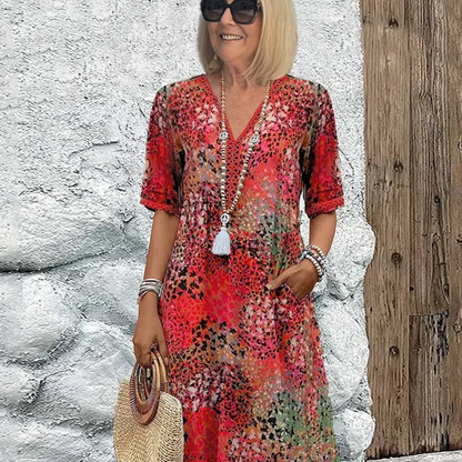 Florencia | Vestido Midi Vibrante