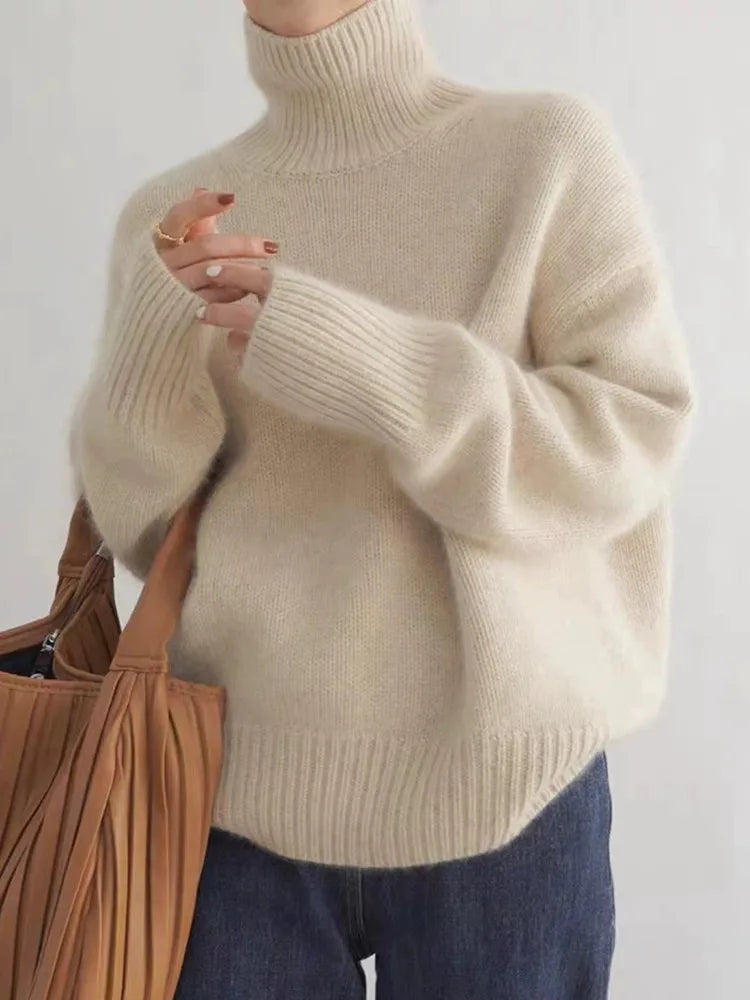 Marianne™ | Suéter de Cuello Alto Luxe