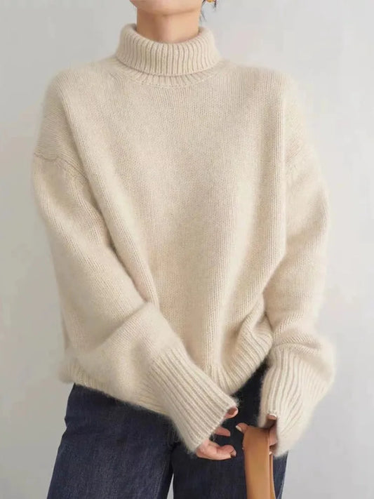 Marianne™ - Suéter de Cuello Alto Luxe