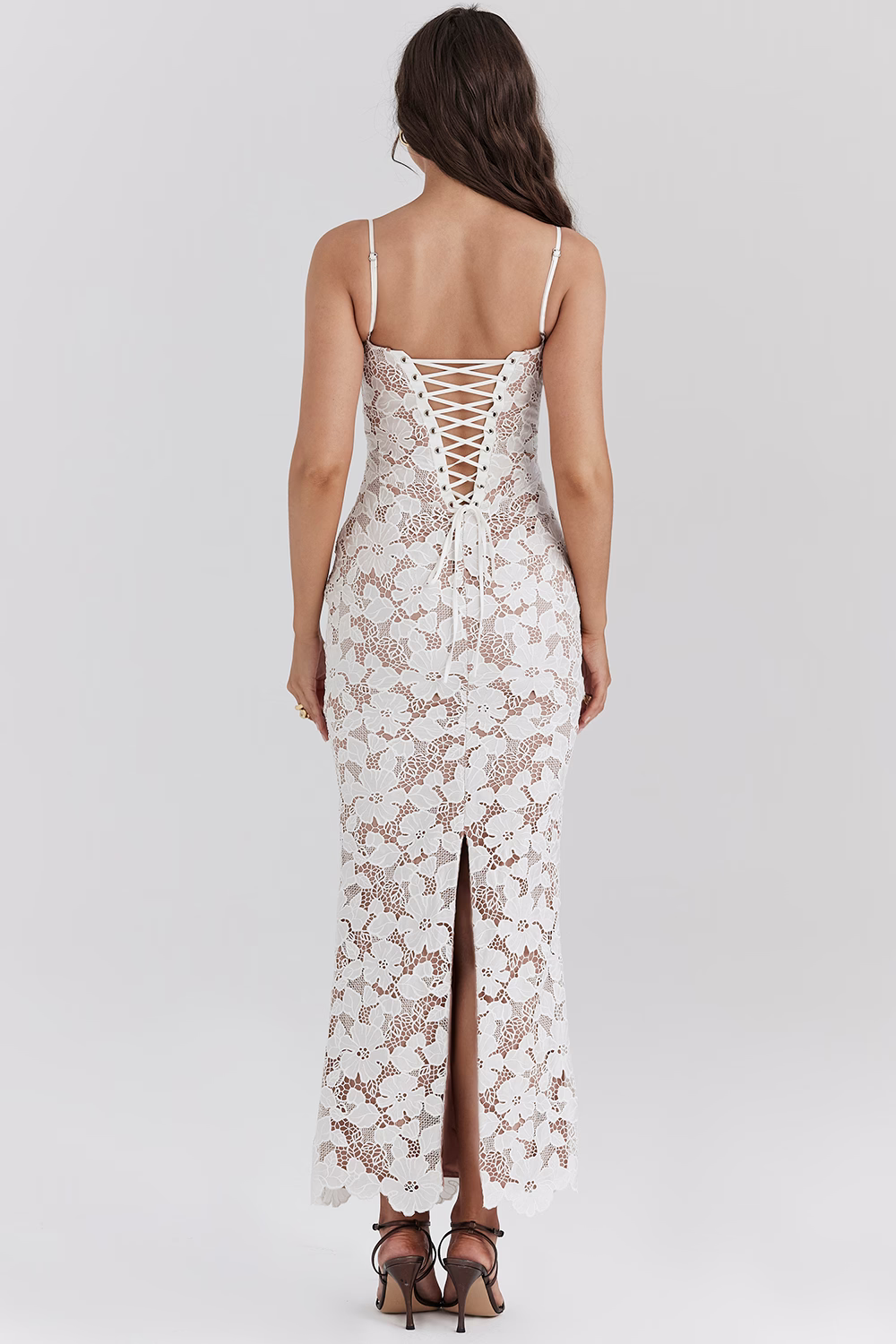 EVANGELINE - Vestido Maxi Bordado