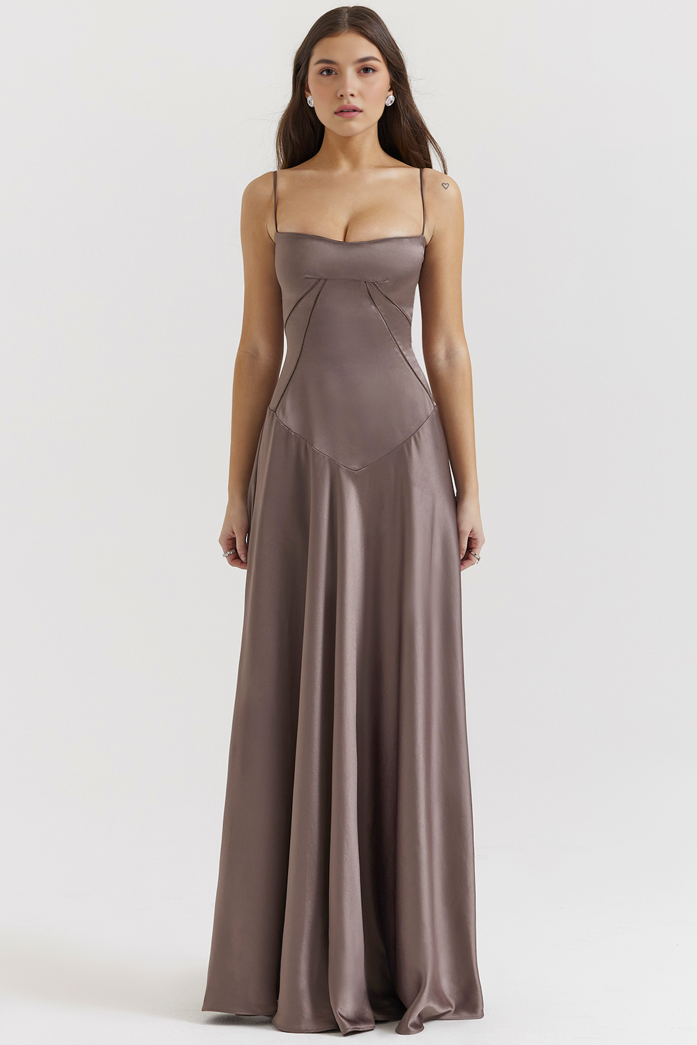 NOELLE - Vestido de Noche con Bustier