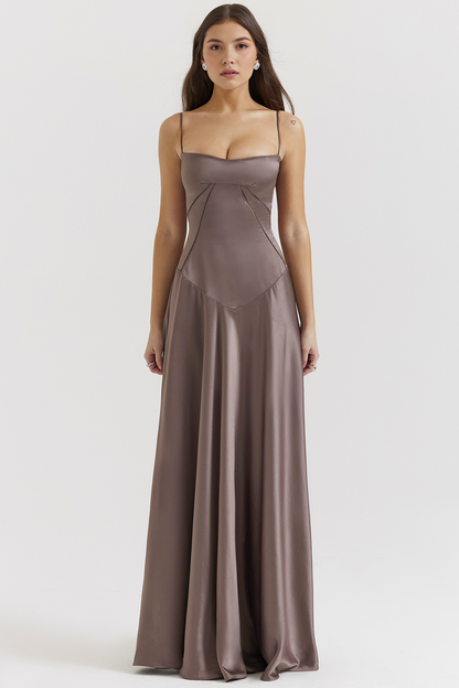 NOELLE - Vestido de Noche con Bustier