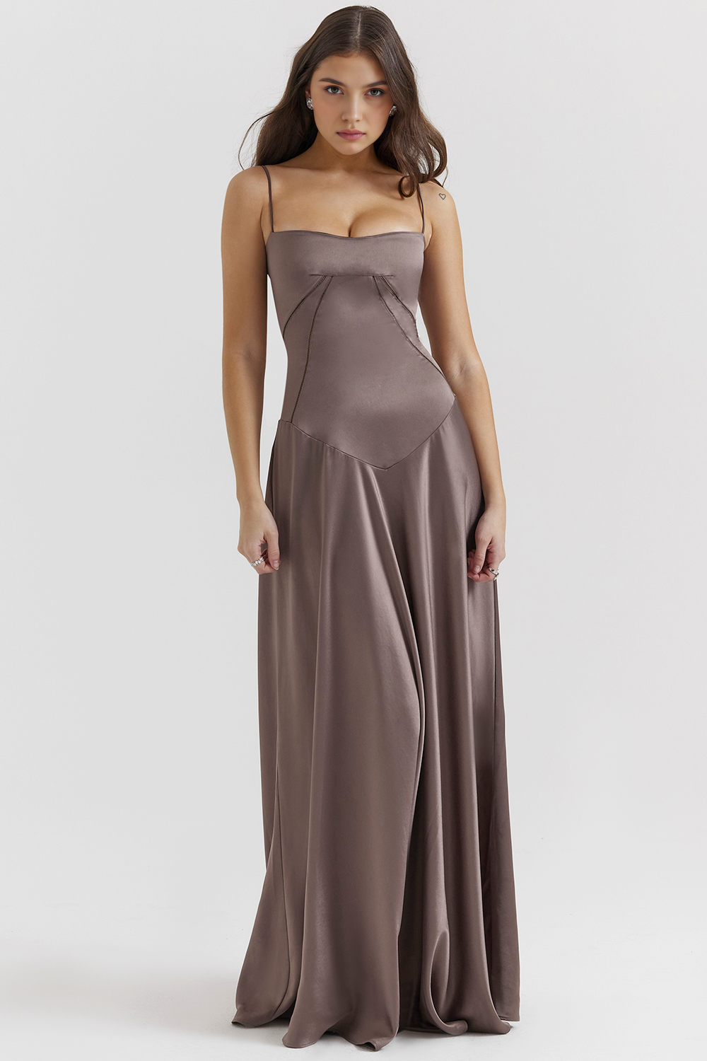 NOELLE - Vestido de Noche con Bustier