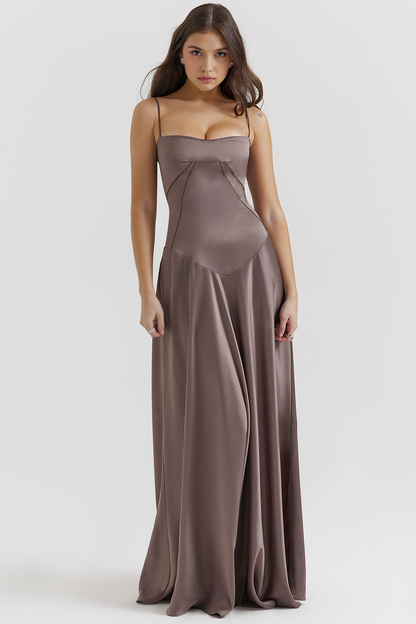 NOELLE - Vestido de Noche con Bustier
