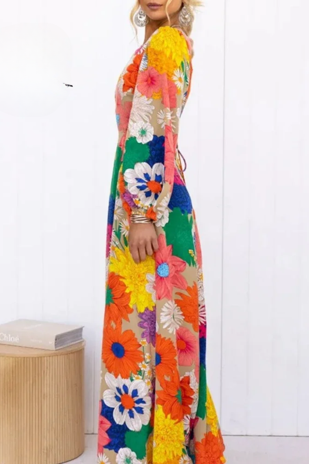 DAISY – VESTIDO MAXI FLORAL SOL