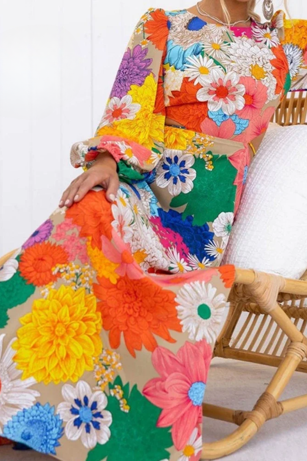 DAISY – VESTIDO MAXI FLORAL SOL