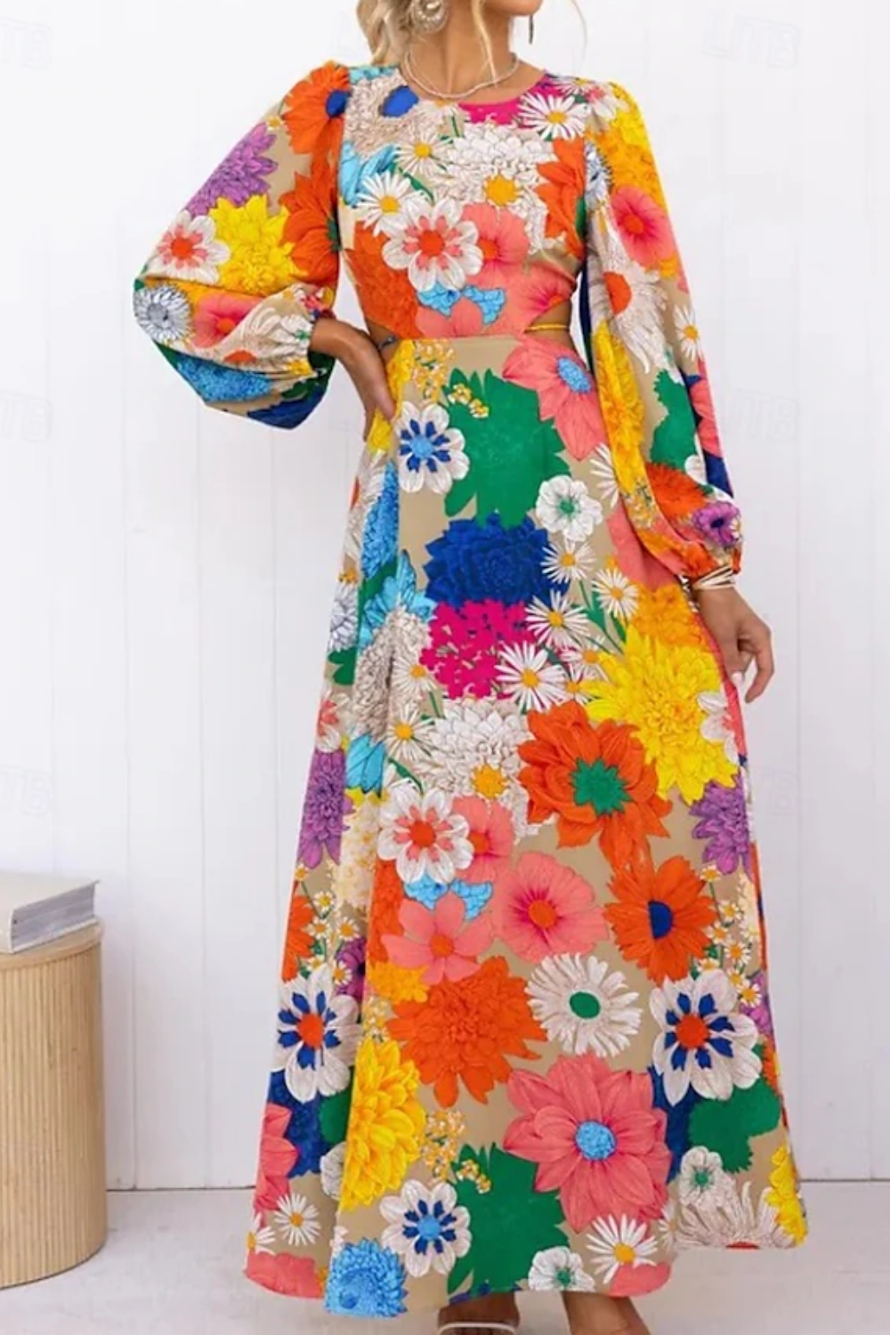 DAISY – VESTIDO MAXI FLORAL SOL