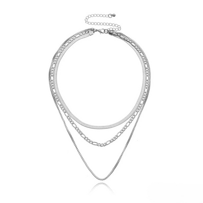 Noara – Collar de tres capas estilo vintage