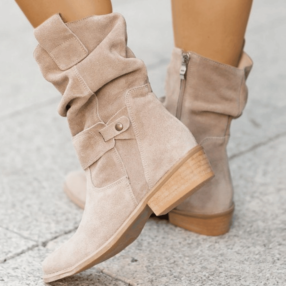 Botas de Terciopelo Suave al Tacto
