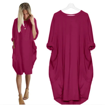 Lily | Vestido cómodo de corte holgado