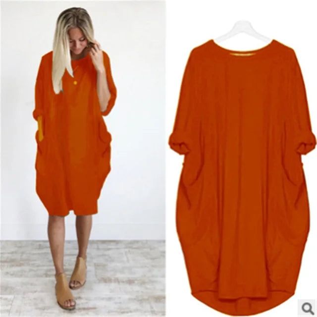 Lily | Vestido cómodo de corte holgado