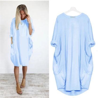 Lily | Vestido cómodo de corte holgado