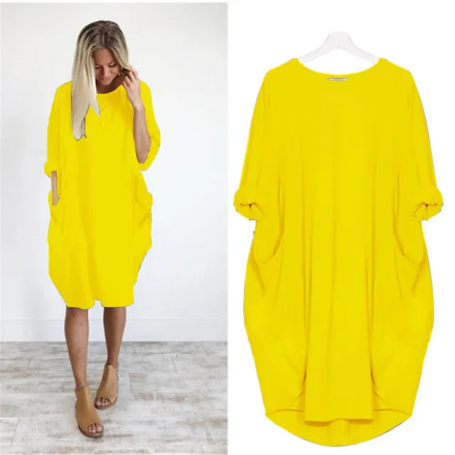 Lily | Vestido cómodo de corte holgado