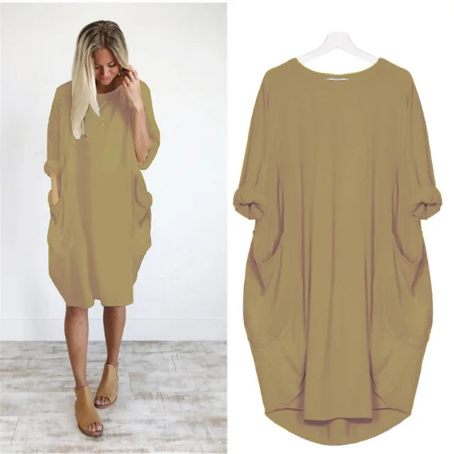 Lily | Vestido cómodo de corte holgado