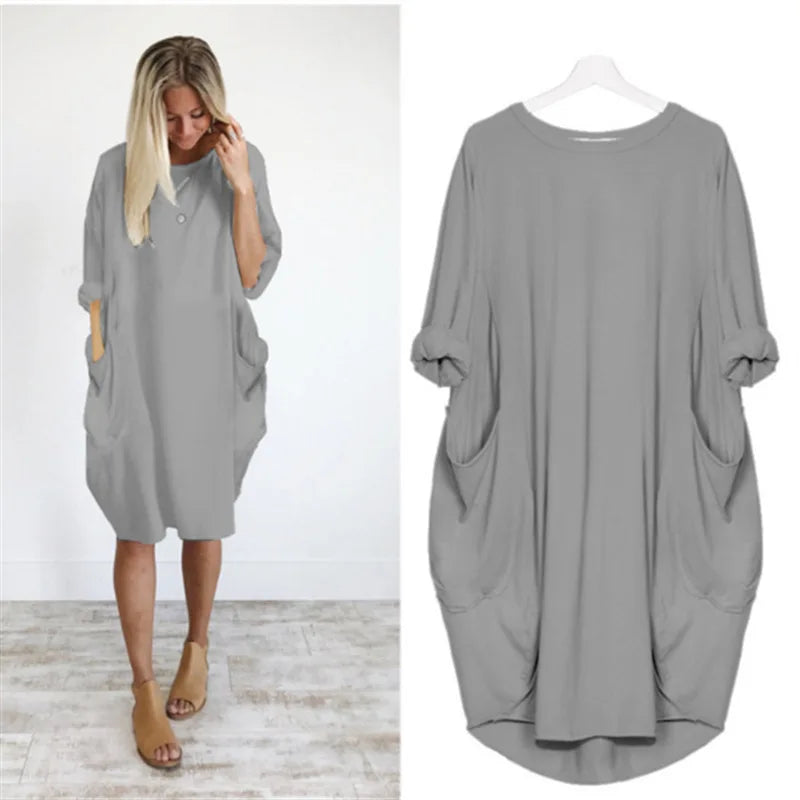 Lily | Vestido cómodo de corte holgado