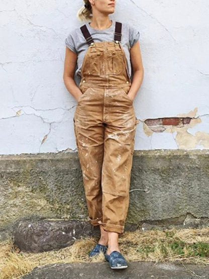 NYSA – OVERALL DE CANVAS ELEGANTE