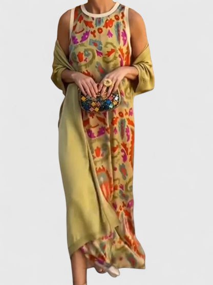 SHIELA – VESTIDO MAXI BOHO ELEGANTE