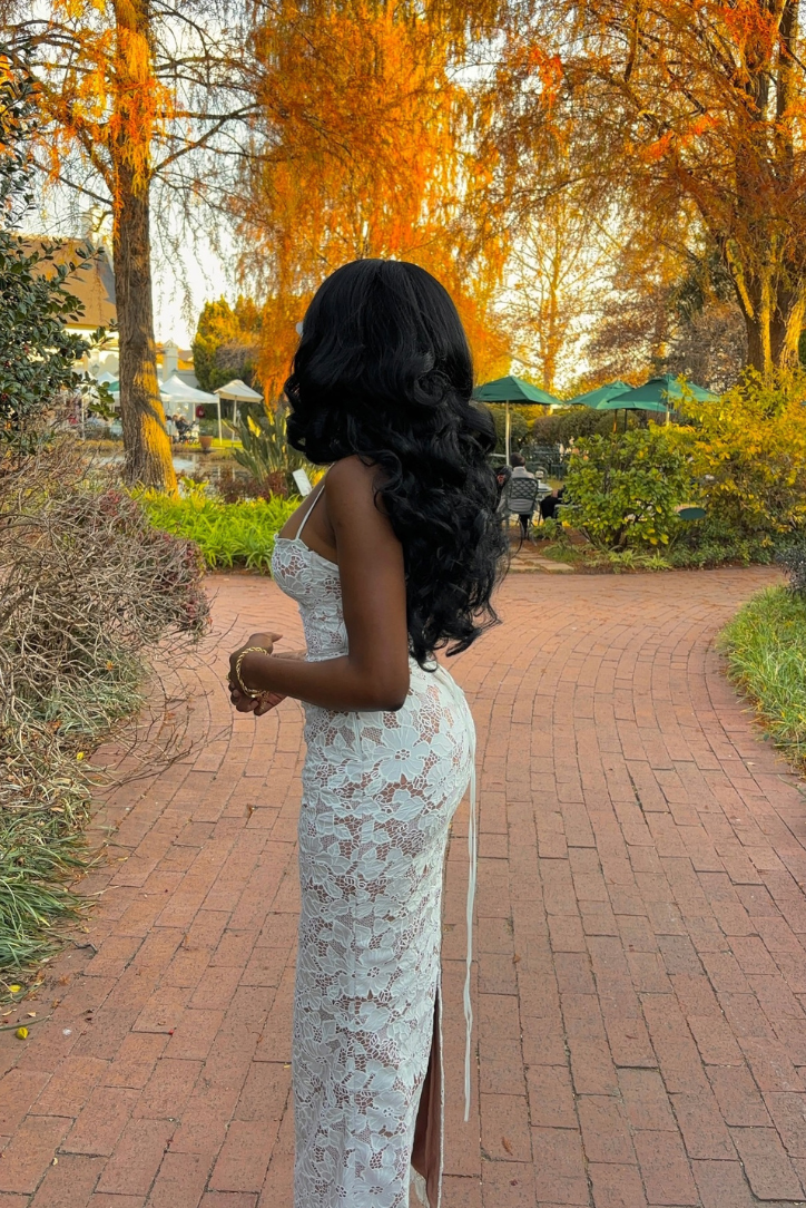 Janessa | Vestido Largo de Encaje