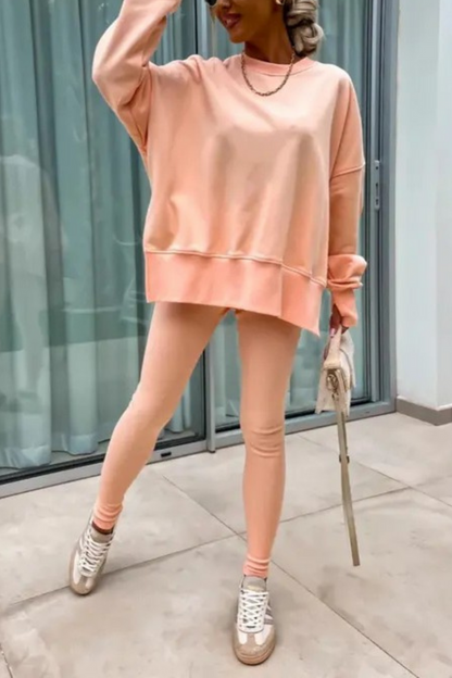 MADISON – CONJUNTO DE SUDADERA OVERSIZE Y LEGGINGS