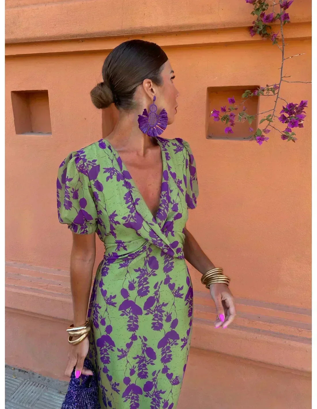 Charlotte | Hermoso vestido impreso para mujeres