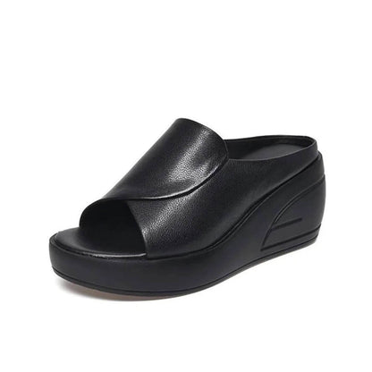 Eliza – Sandalias Wedge Ortopédicas Slip-on