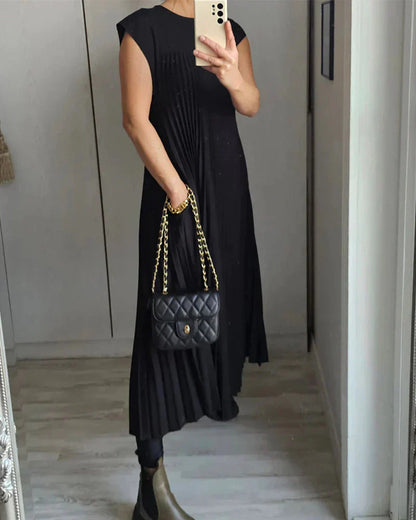 Tascha™ - Vestido Sin Mangas con Pliegues