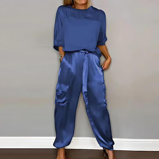 DAX – CONJUNTO COMPLETO DE SEDA PARA UN CHIC SIN ESFUERZO