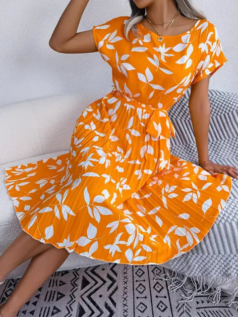 Vestido A-Line FloraChic