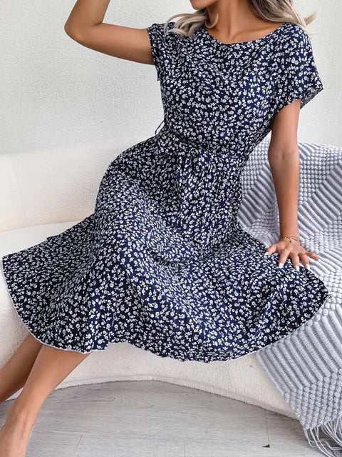 Vestido A-Line FloraChic