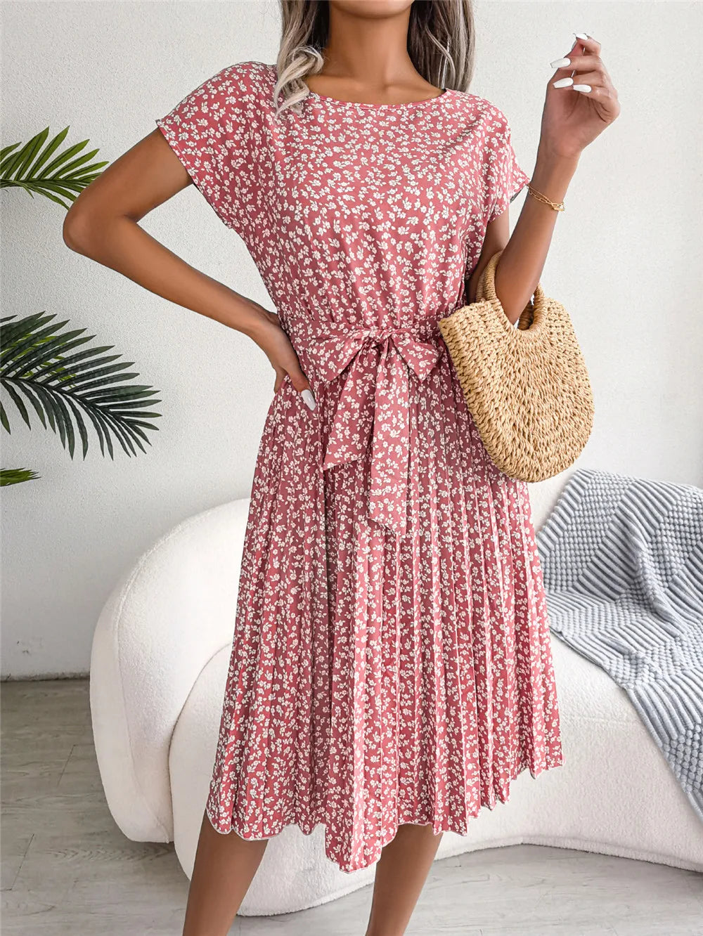 Vestido A-Line FloraChic