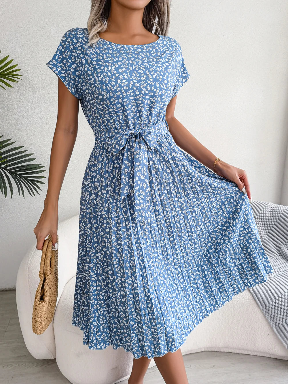 Vestido A-Line FloraChic