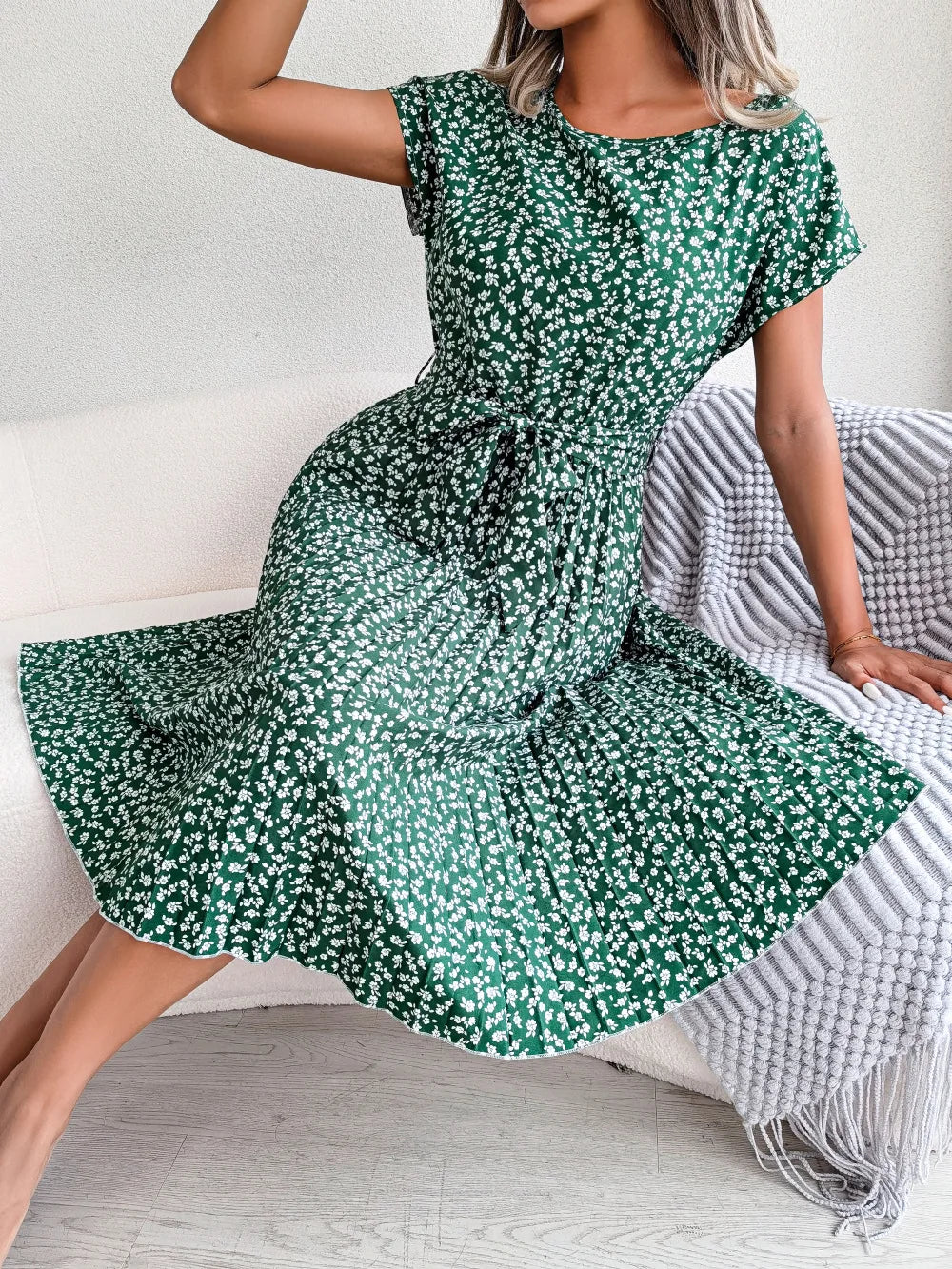Vestido A-Line FloraChic