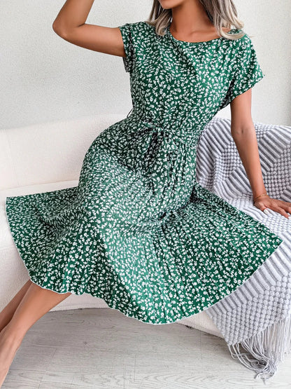 Vestido A-Line FloraChic