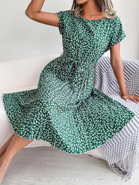 Vestido A-Line FloraChic