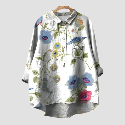 Avenza™ | 2025 – Blusa Oversized Inspirada en la Naturaleza