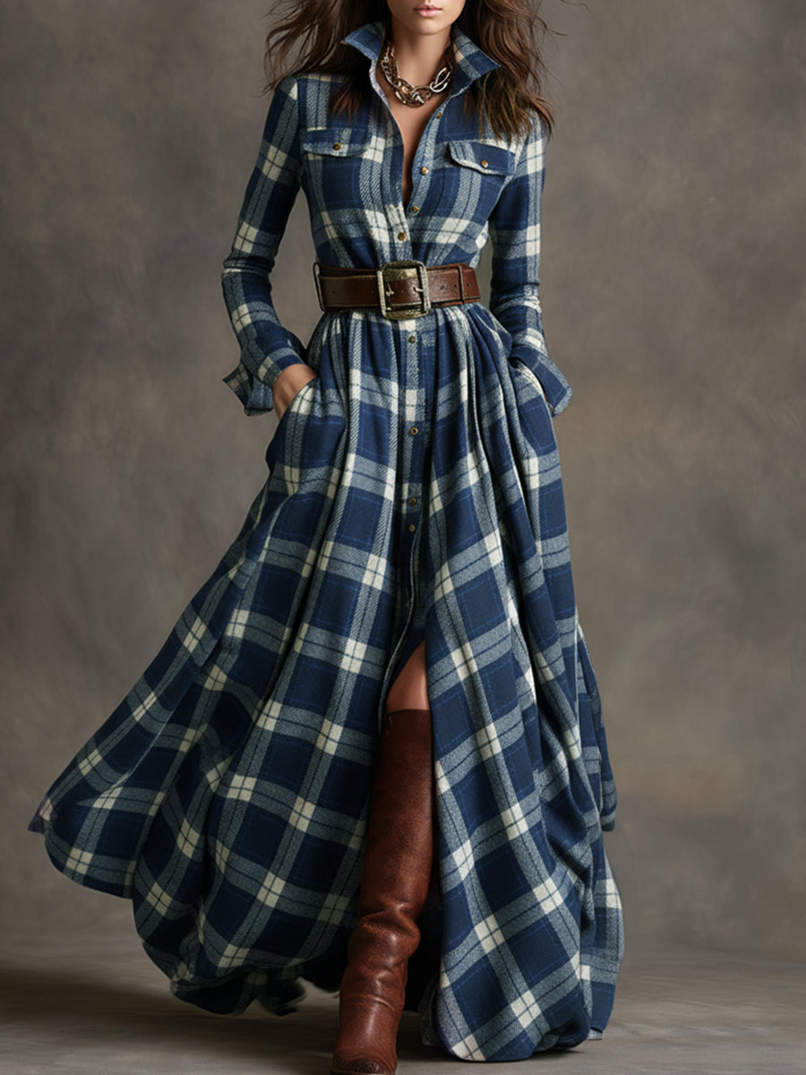 Evelyn | Vestido Camisa Clásico Elegante