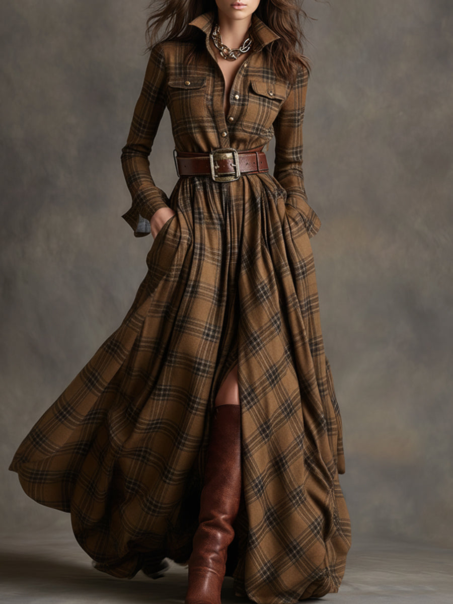 MARGARET - VESTIDO MAXI GRACE DE HIGHLAND