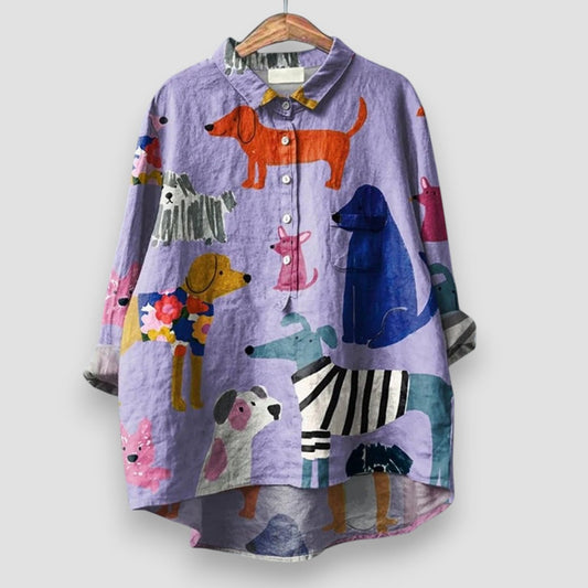 Tavina™ | 2025 – Blusa Artística para Perros