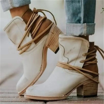 Botas de Estilo Western Retro