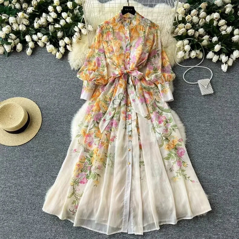 Lucy | Vestido de Verano Floral Boho