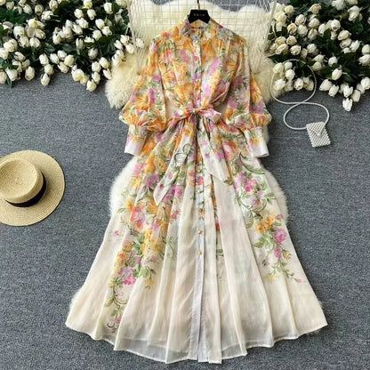 Lucy | Vestido de Verano Floral Boho