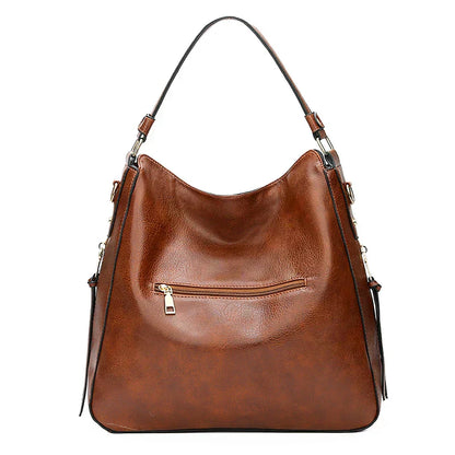 Gudborg | Bolsa Elegante y Espaciosa para el Día a Día en Negro Clásico