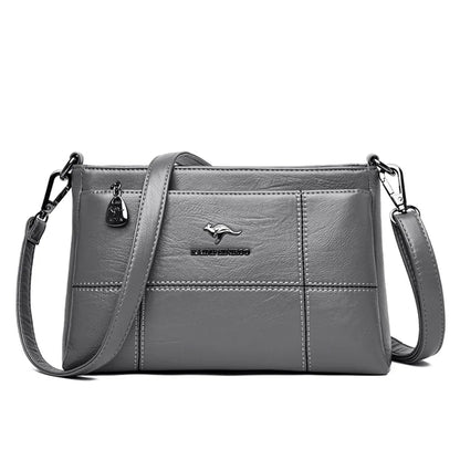 Bolso de Hombro Palmera con Compartimentos
