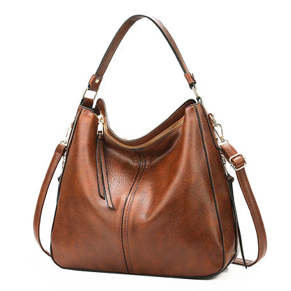 Gudborg | Bolsa Elegante y Espaciosa para el Día a Día en Negro Clásico